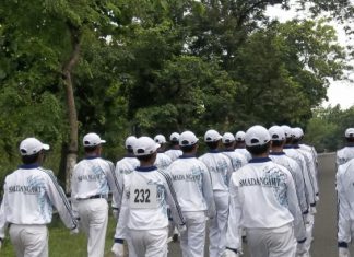 Persiapan Lomba Gerak Jalan