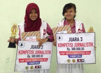 Juara 2 dan 3 Fisip Youth Competition 2016
