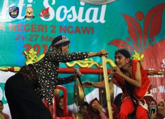 Smada Art Suguhkan Berbagai Kreatifitas Seni di Baksos Smadangawi 2017
