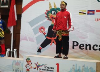 Azharien Geofani Nugroho Raih Emas di ASG XI Semarang Tahun 2019