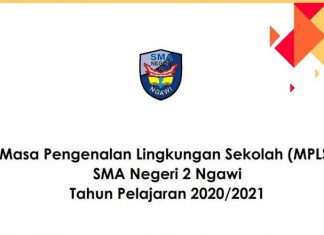 Informasi MPLS SMA Negeri 2 Ngawi Tahun Pelajaran 2020/2021