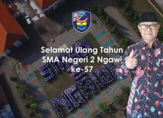Pesan dan Harapan Kepala Sekolah pada Hari Ulang Tahun SMA Negeri 2 Ngawi ke-57