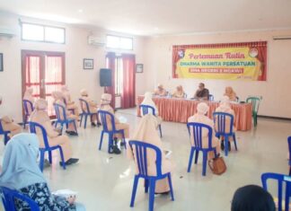 Pertemuan Perdana Dharma Wanita Persatuan SMA Negeri 2 Ngawi