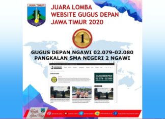 Pramuka Smadangawi Raih Juara I Lomba Website Tingkat Kwarda Jatim Tahun 2020