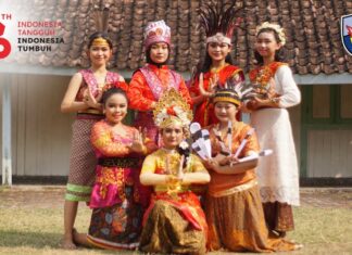 Persembahan Tari Medley Nusantara di Peringatan HUT ke-76 RI