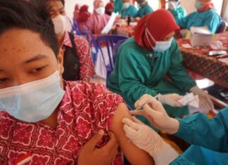 Vaksinasi Pelajar Dosis 2 Diberikan Hari Ini
