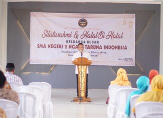 Silaturahmi dan Halal Bi Halal Keluarga Besar SMA Negeri 2 Ngawi 2022