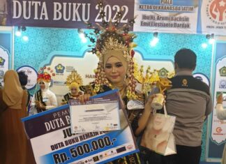 Miss Knowledge Smada 2022 Dinobatkan sebagai Juara 3 Duta Buku Nasional