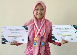 Sisihkan 3.800 Peserta, Izora Elverda Raih Medali Emas dan Perunggu dalam Zeta Science Olympiad