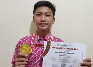 Mustofa Raih Medali Emas di Olimpiade Biologi tingkat Nasional