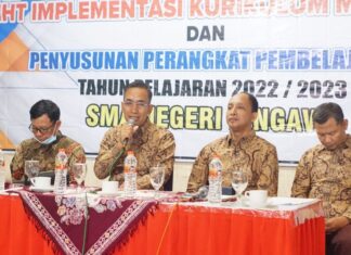 IHT Implementasi Kurikulum Merdeka SMAN 2 Ngawi 2022 di Sarangan Magetan