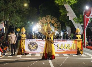 Smadangawi Taruna Indonesia Sabet Juara 1 Takbir Keliling Idul Adha 1443 H Kabupaten Ngawi
