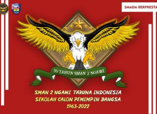 Meriahkan HUT SMAN 2 Ngawi Taruna Indonesia ke-59 dengan Twibbon Berikut Ini