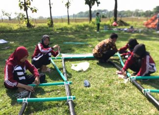 Rakasmada Merayakan Hari Pramuka ke-61 di Bumi Perkemahan Kwartir Ranting Geneng