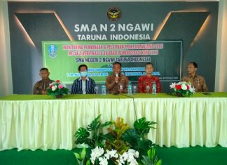 Monitoring Pembinaan dan Pelatihan Profesionalisme Guru SMA Negeri 2 Ngawi 2022