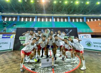 Tim Futsal Smadangawi Sabet Juara 3 di Bintang Timur Surabaya Cup 2022