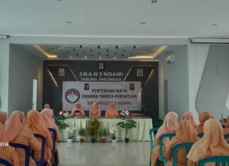 Pertemuan Perdana Dharma Wanita Persatuan SMAN 2 Ngawi 2023