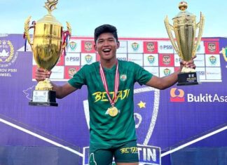 Rio Bintang Raih Juara 1 Piala Soeratin 2023 di Palembang, Sumatera Selatan