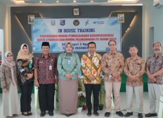 IHT Penyusunan Modul Pembelajaran Berdiferensiasi dan Strategi P5 Guru SMA Negeri 2 Ngawi 2023