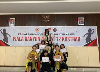 Ekstrakurikuler Seni Tari Smadangawi Sabet 2 Kejuaraan Dance Sport Kabupaten Ngawi 2023