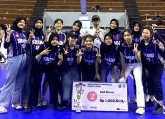 Tim Basket Putri Smadangawi Raih Juara 2 Turnamen 143 For Us Bupati Cup 2023