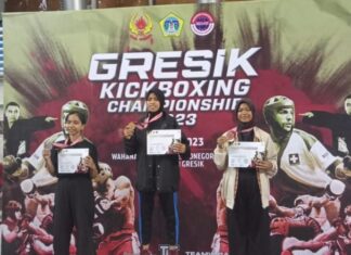 Febila Tyas Raih Medali Perunggu pada Turnamen Kickboxing Championship 2023 di Gresik, Jawa Timur