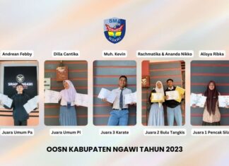 Para Atlet Smadangawi Borong Kejuaraan di OOSN Kabupaten Ngawi Tahun 2023