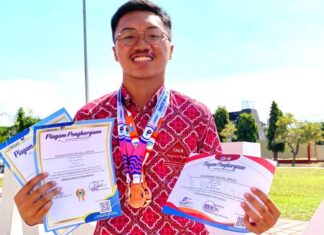Kalahkan Ribuah Peserta, Naufal Arrafi Sabet Tiga Medali Perunggu