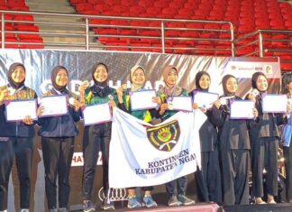 Srikandi Silat Smadangawi Sabet Medali Emas di Gadjah Mada National Championship Tahun 2023