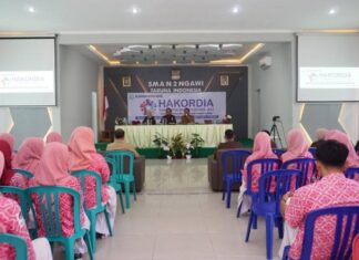 Sosialisasi Penyuluhan Hukum tentang Pencegahan Tindak Pidana Korupsi di SMA Negeri 2 Ngawi