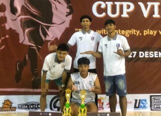 Ekstrakurikuler Futsal Smadangawi Sabet Juara 3 Turnamen IAI Cup VI Kabupaten Ngawi 2023