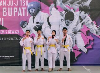 Jiu-Jitsu Smadangawi Sabet Medali Emas dan Perak di Turnamen Piala Bupati Ngawi Open (Nasional)