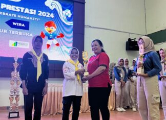 Ekstra PMR SMAN 2 Ngawi Raih Juara Umum Jumpa Karya Prestasi 2024