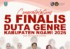 Membanggakan, 5 Finalis Duta Genre 2026 dari SMA Negeri 2 Ngawi