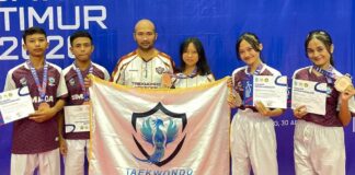 Sabet Lima Medali, Atlet Taekwondo SMADA Ngawi Bersinar di Kejurprov Jawa Timur 2026