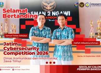 Samuel dan Hafizh Wakili Smadangawi di Grand Final Jatim Cybersecurity Competition 2026